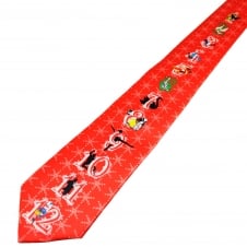 12 Days of Christmas Tie