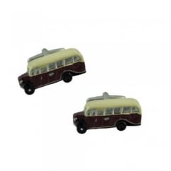 1939 British Rail Coach 3D Novelty Cufflinks