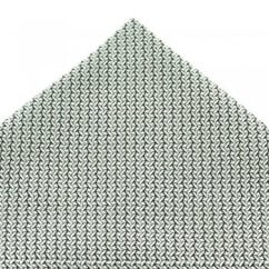 50 Shades of Grey Platinum Silk Pocket Square Handkerchief - Van Buck