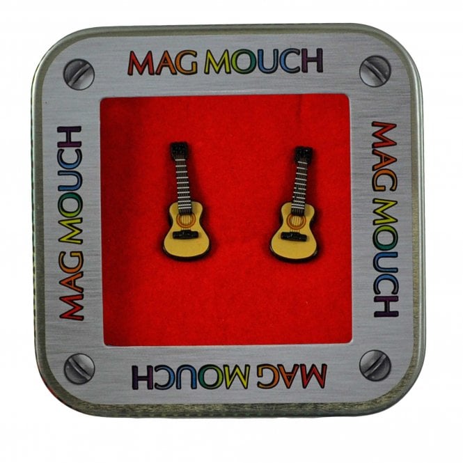 Acoustic Guitar Novelty Cufflinks