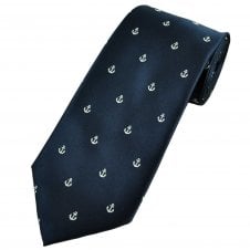 Anchor Navy Blue Men's Tie