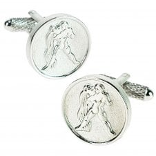 AquariusÌ´Ì_Zodiac Star Sign Birthday Luxury Cufflinks