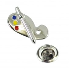 Artist Pallete Lapel Pin Badge