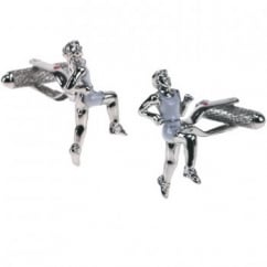 Athlete Running Cufflinks