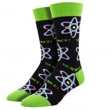 Atoms Science Black Luxury Men's Socks