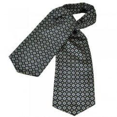 Aubergine, Yellow, Blue & Pink Patterned Casual Day Cravat
