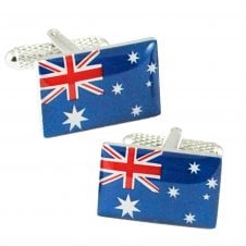Australia Flag Novelty Cufflinks
