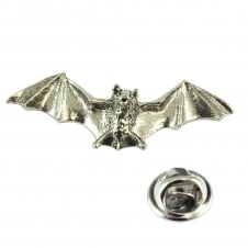 Bat Pewter Lapel Pin Badge