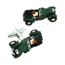 Bentley Blower Racing Car Cufflinks