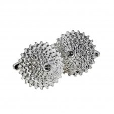 Bike 7 Ring Chain Set Sprocket Novelty Cufflinks