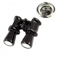 Binoculars Lapel Pin Badge