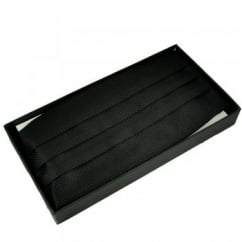 Black Micro Checked Cummerbund