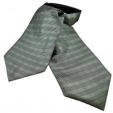 Black & White Prince of Wales Check Day Cravat