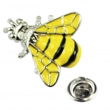 Busy Bee Lapel Pin Badge