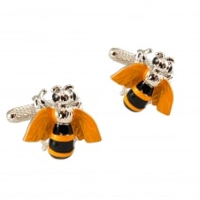 Busy Bee Novelty Cufflinks