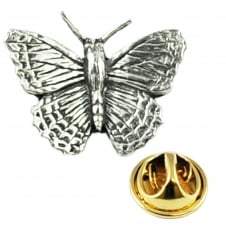 Butterfly Pewter Lapel Pin Badge