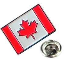 Canada Flag, Canadian Maple Leaf Lapel Pin Badge