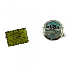 Car Tax Disc & Parking Ticket Novelty Cufflinks