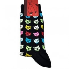 Cats Men's Novelty Socks