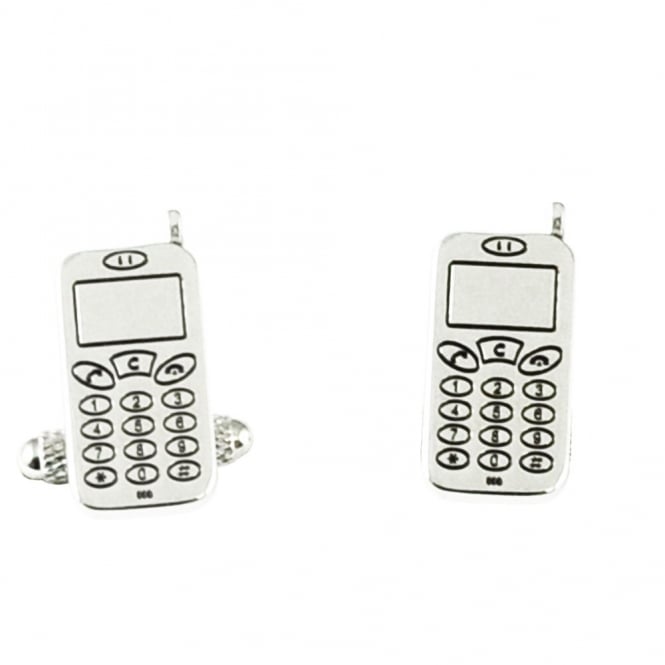 Cell Phone Novelty Cufflinks