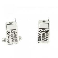 Cell Phone Novelty Cufflinks