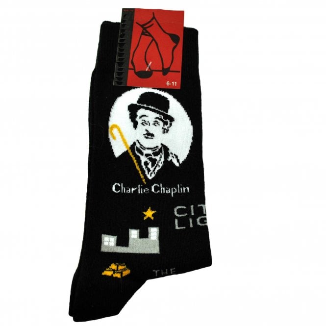 Charlie Chaplin Men's Novelty Socks