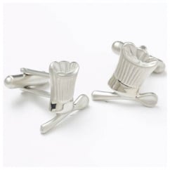 Chef Hat Cufflinks