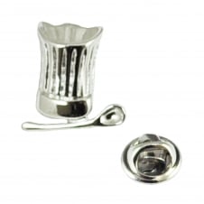 Chef Hat Lapel Pin Badge