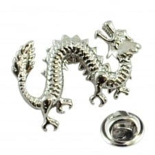 Chinese Dragon Lapel Pin Badge