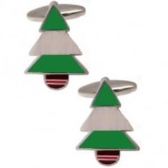 Christmas Tree Cufflinks