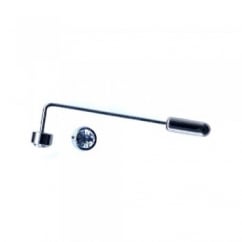Clear Crystal Tie Pin