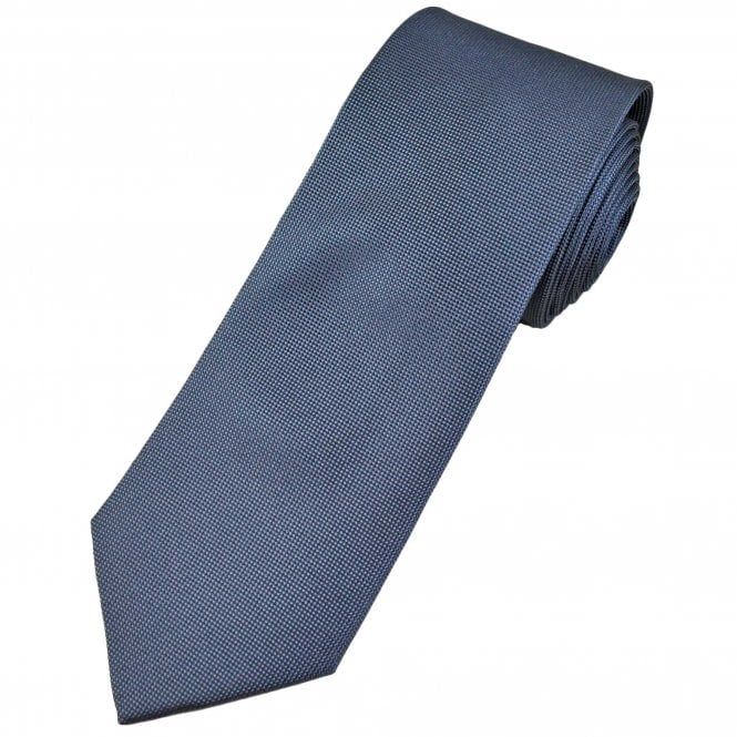 Cobalt Blue Pattern Luxury Silk Men's Tie