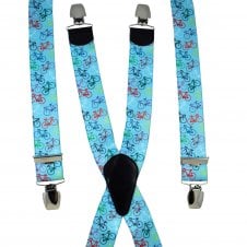 Colourful Bicycles Men's Trouser Braces