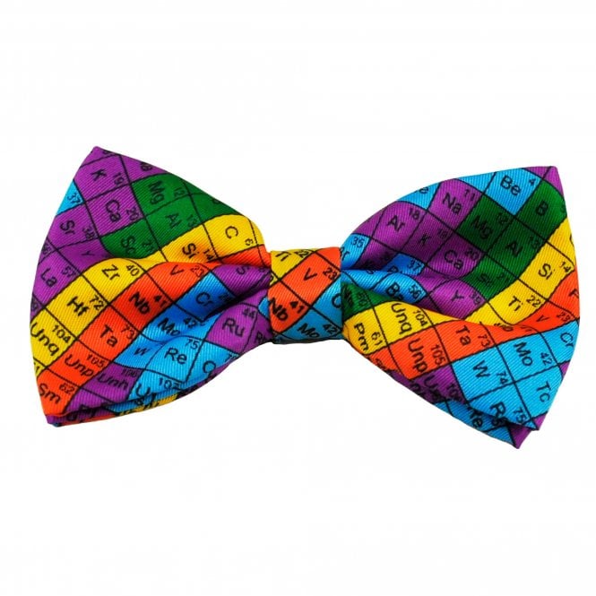 Colourful Periodic Table Men's Bow Tie