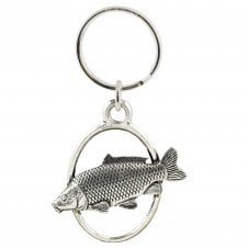 Common Carp Fish English Pewter Keyring