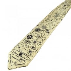 Cream Physics Novelty Tie