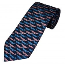 Crocodiles Navy Blue Men's Novelty Tie