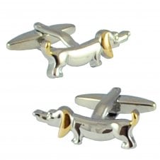 Dachshund Sausage Dog Novelty Cufflinks