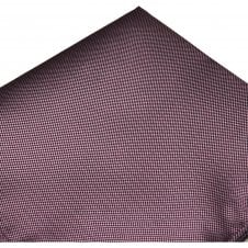 Dark Mauve & Black Micro Pattern Textured Pocket Square Handkerchief