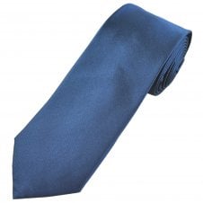 Dark Royal Blue Luxury Silk Men's Tie