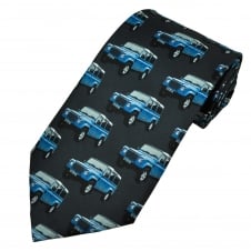 Defender Vehicles Blue Men's Novelty Tie