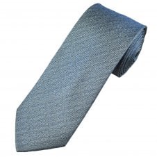Denim Blue Melange Luxury Men's Silk Tie