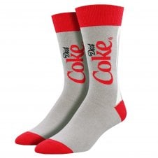 Diet Coke Grey Luxury Men's Socks