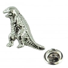 Dinosaur T Rex Fossil Lapel Pin Badge