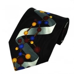 DNA Helix Novelty Tie