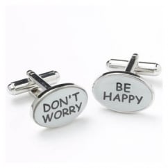 Don't Worry Be Happy Cufflinks