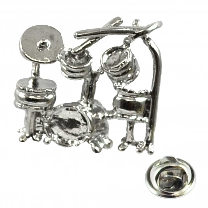 Drum Lapel Pin Badge