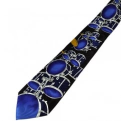 Drums Novelty Tie