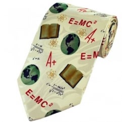 E=MC2 Science Novelty Tie