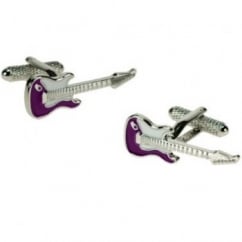 Electric Guitar Novelty Cufflinks